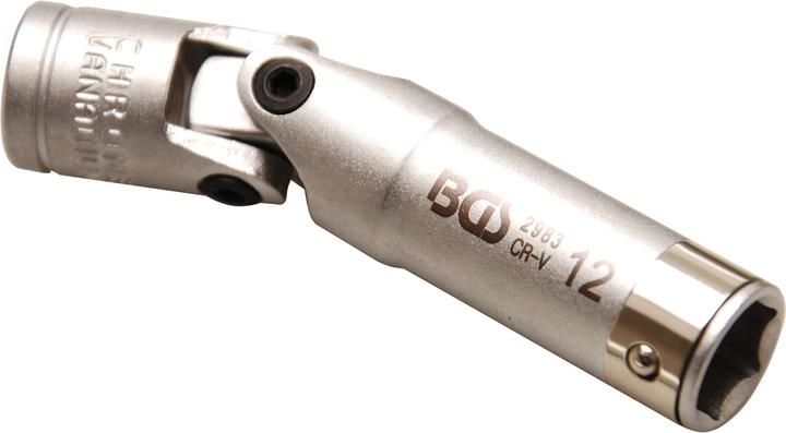 Produktbild BGS Glühkerzen-Gelenk-Einsatz Sechskant Antrieb Innenvierkant 10 mm (3/8") SW 12 mm (12 mm)