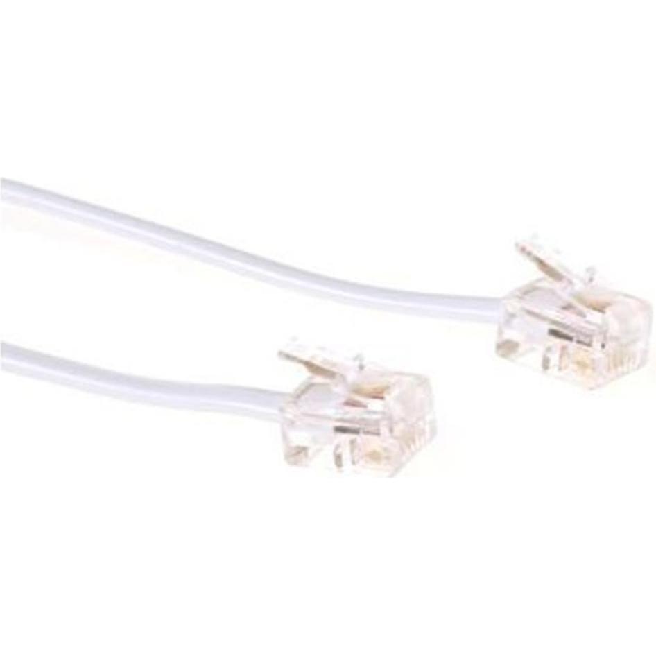 MicroConnect ModularCable RJ11 6P/4C, Telefon Zubehör