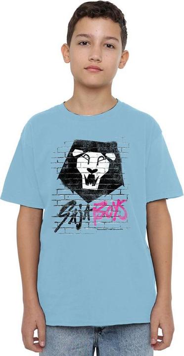 Immagine prodotto K-Pop Demon Hunters Maglietta Saja Boys Graffiti Bambini (128)