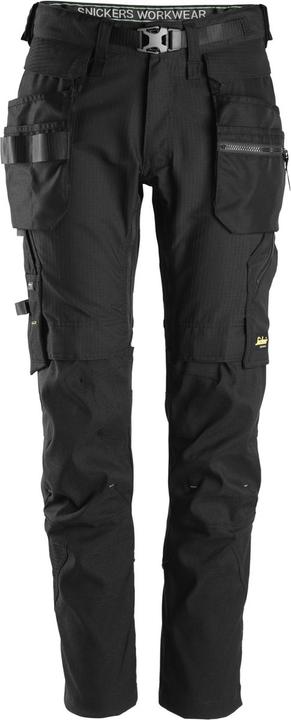Snickers Workwear Fw Trouser Detachable 6972 Zwart (0404) Maat 056
