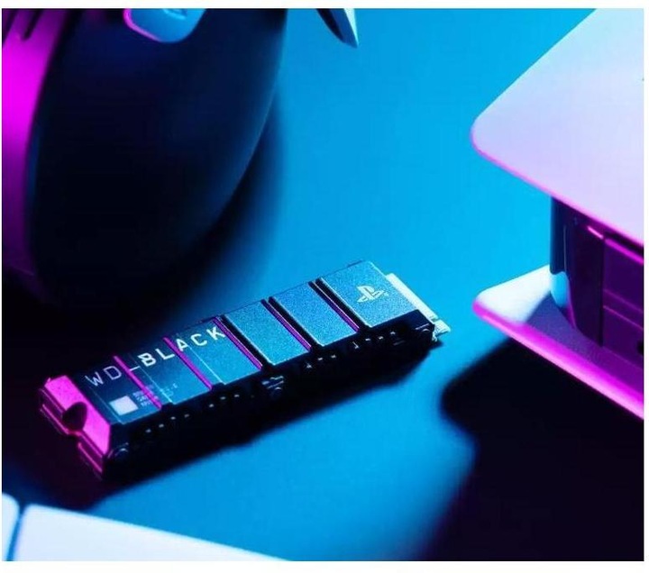 Produktbild WD Black SN850P mit Heatsink für PS5 (1000 GB, M.2 2280)