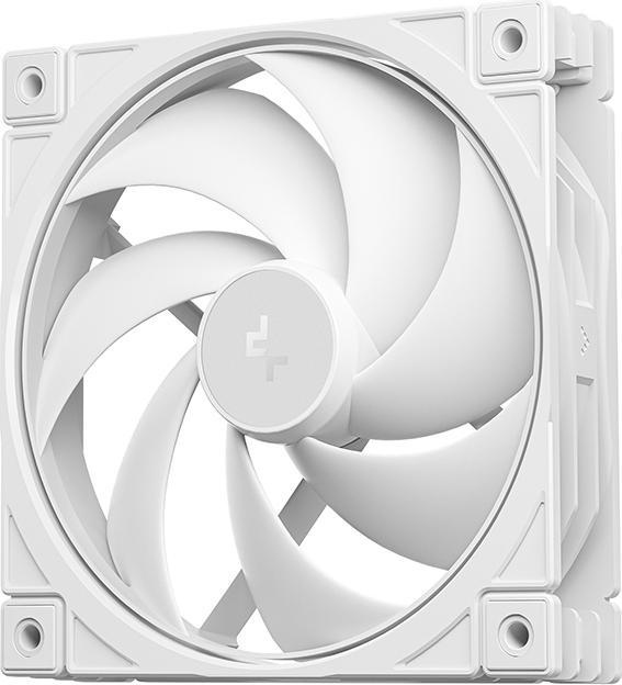 Actual product image Deepcool "K COOLER FD12 V2 120mm PWM Gehäuselüfter white" (120 mm, 1x)