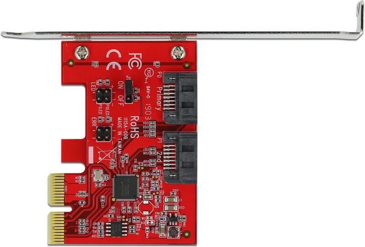 Actual product image Delock PCI-Express - 2 Port SATA, with RAID