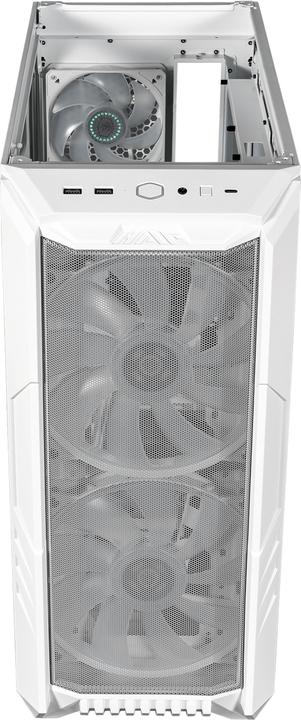 Actual product image Cooler Master HAF 500, Midi Tower, ARGB, Tempered Glass (ATX, mATX, Mini-ITX, E-ATX)