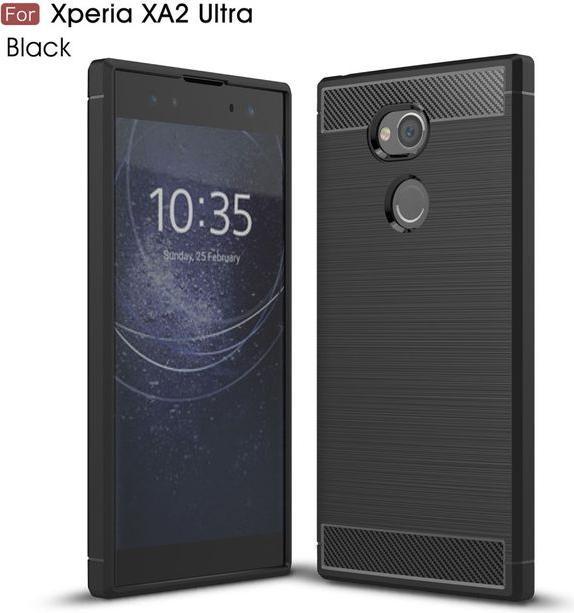Image du produit MU Classic Housse plastique souple avec motif carbone (Sony Xperia XA2 Ultra)