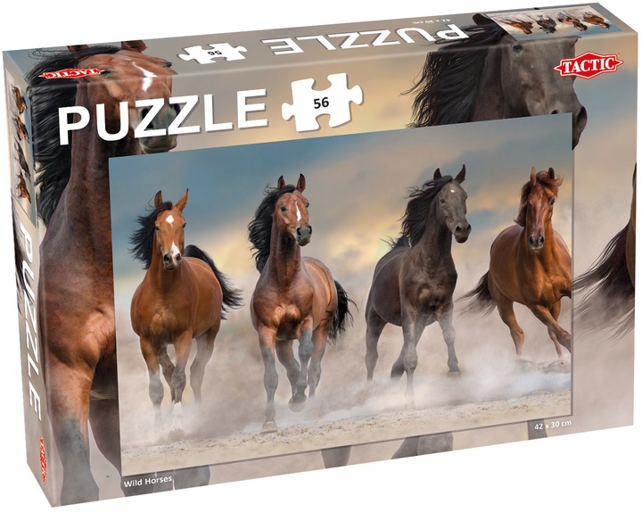 Actual product image Tactic Wild Horses 56 pcs (56 pieces)