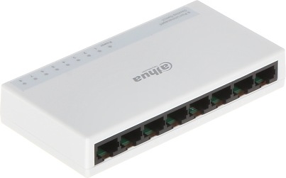 Actual product image Dahua Switch||PFS3008-8ET-L-V2|Type L2|DH-PFS3008-8ET-L-V2 (8 Ports)