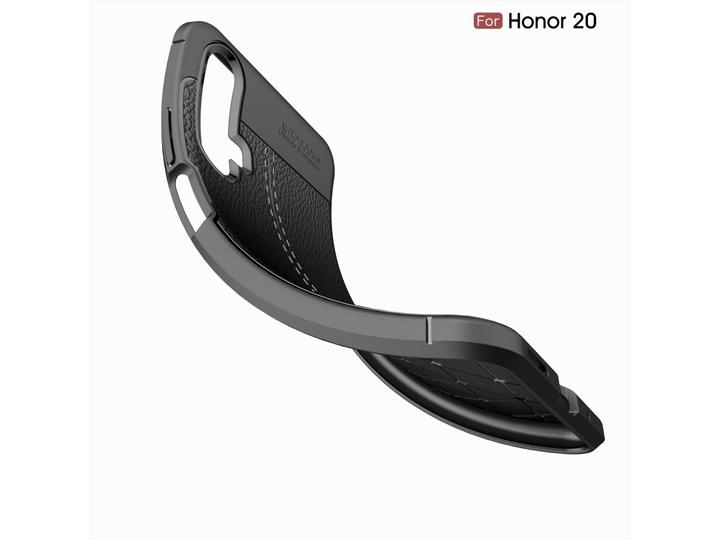 Image du produit Screenguard Housse Honor 20 Leather Design TPU Cover (Taxe 20)