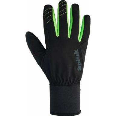 Thumbnail - Spiuk, Herren, Handschuhe, lange fahrradhandschuhe ebrane anatoic, Schwarz, Grün, (M)
