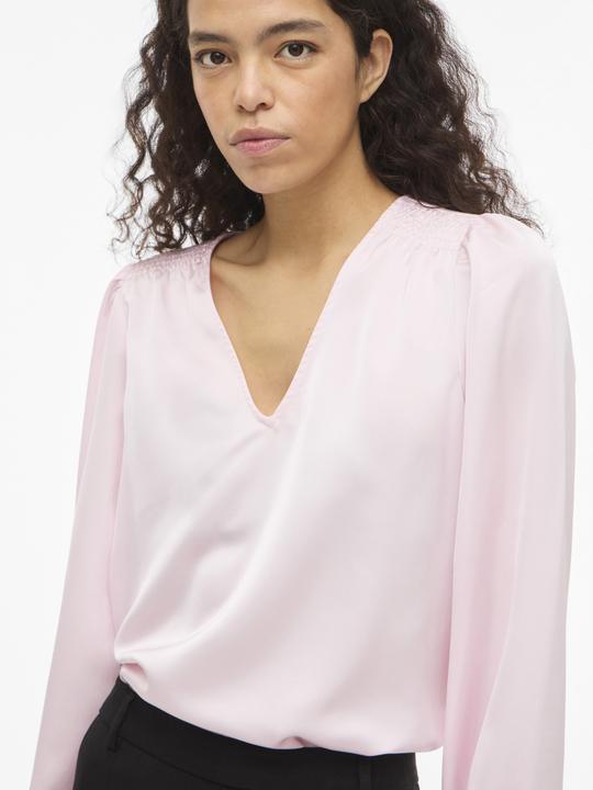 Immagine prodotto Vila VIELLETTE V-Ausschnitt Oberteil mit langen Ärmeln (38)