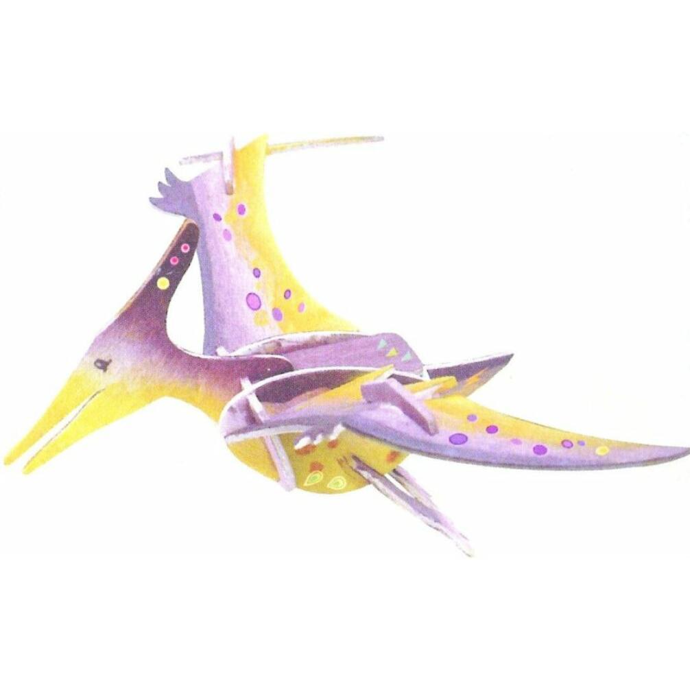 Thumbnail - Universal Textiles ARTLOVER Pterosaurus 3D-Puzzle mit Malstiften