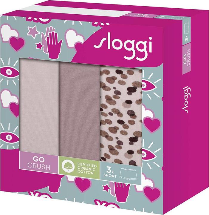 Immagine prodotto Sloggi GO Crush Short C3P (S, confezione da 3)