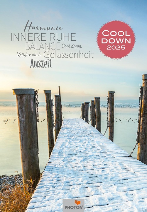 Produktbild Photon COOL DOWN Kalender 2025 (Harter Einband, Deutsch)