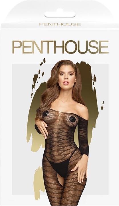 Image du produit Penthouse Lingerie Dreamy diva - Bas de corps Sheer avec crotch ouvert - noir (M, L)