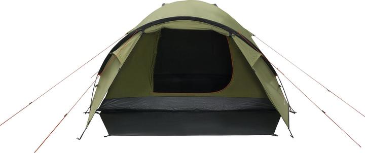 Actual product image Easy Camp Kuppelzelt Setesdal 4 (olivgr?n, mit Tunnel-Vorbau, Modell 2025) (Dome tent, 4.60 kg, 4 persons)