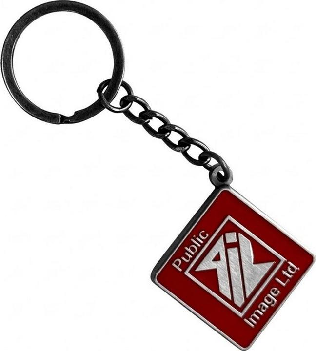 Actual product image Public Image Ltd Logo Metal Keyring
