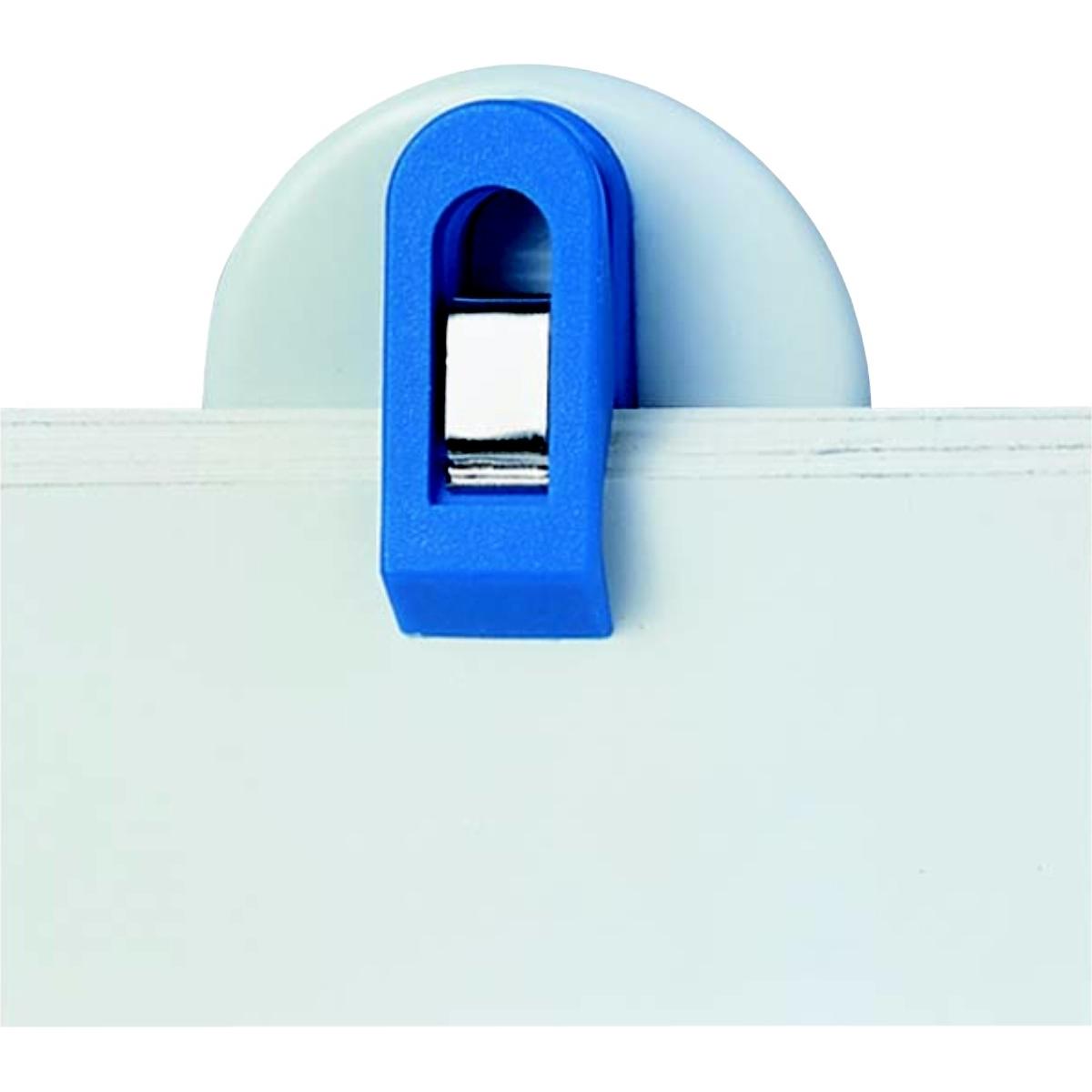 Thumbnail - Laurel, Büroklammer, Halteclip selbstklebend 30mm VE=2 Stück blau (2 x)