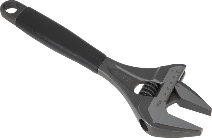Produktbild Bahco ERGO 55-mm-Rollgabelschlüssel mit extragrosser Öffnungsweite, Zentralmutter und Gummigriff, phospha (55 mm)