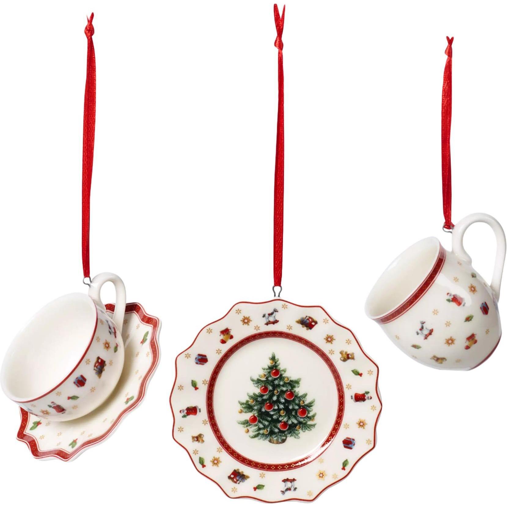 Villeroy & Boch, Christbaumschmuck, Toy's Delight (3 -teilig)