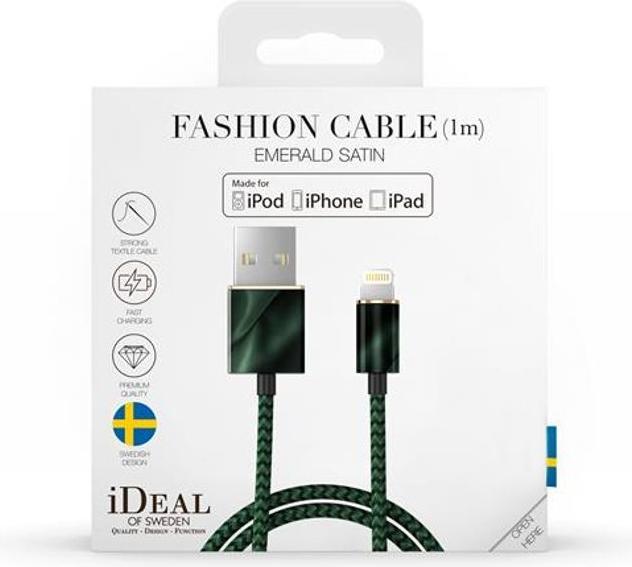 Produktbild iDeal Of Sweden Emerald Satin (1 m, USB 2.0)