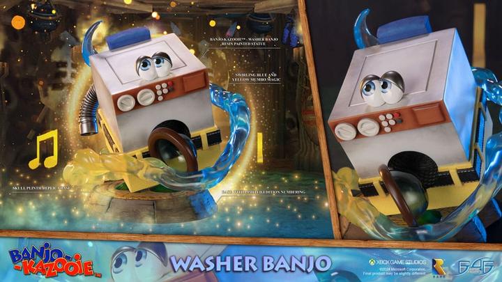 Actual product image First 4 Figures Banjo Kazooie statue Washer Banjo 22 cm