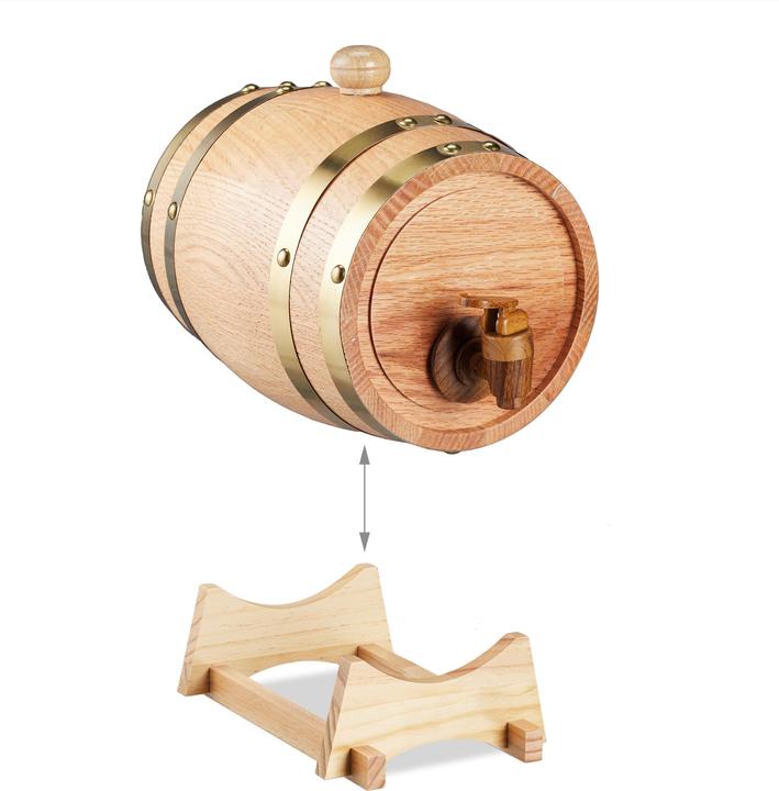 Actual product image Relaxdays Schnapsfass