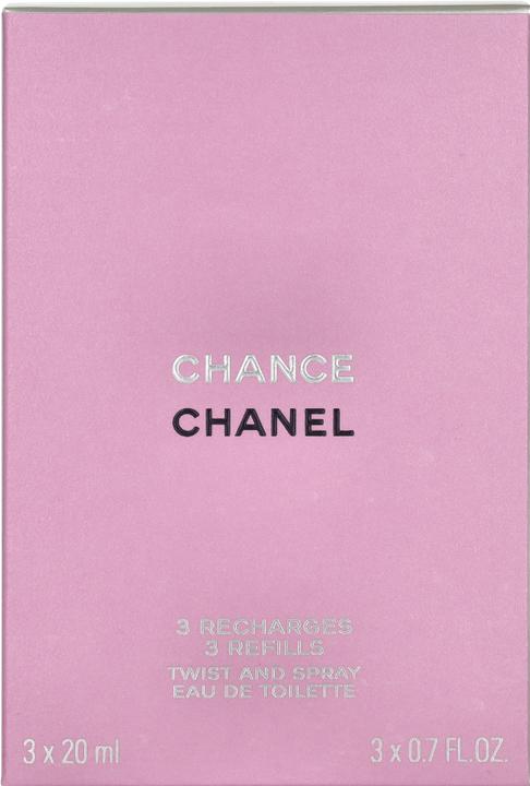 Immagine prodotto Chanel Chance 3xRifornimenti (Eau de toilette, 60 ml)