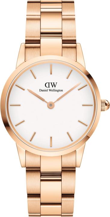 Daniel Wellington Iconic Link White Rose Gold (28 mm) (Analoguhr, 28 mm)