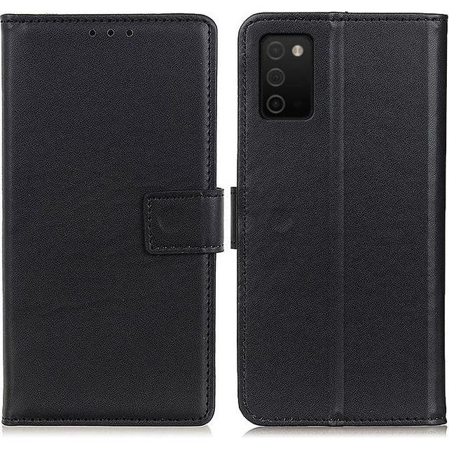 Thumbnail - MU Classic Classic II Leder Bookcover Series (Samsung Galaxy A03s), Smartphone Hülle, Schwarz