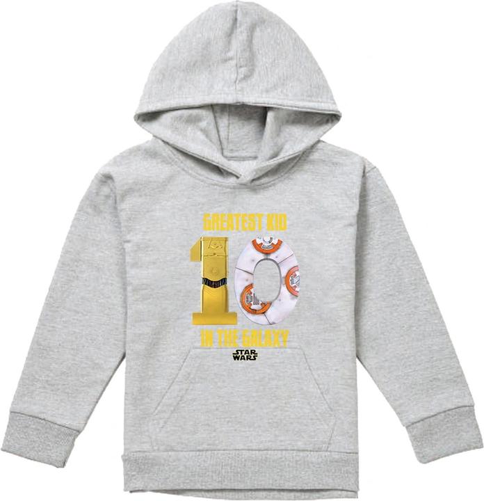 Produktbild Star Wars Greatest Kid Kapuzenpullover meliert (116)