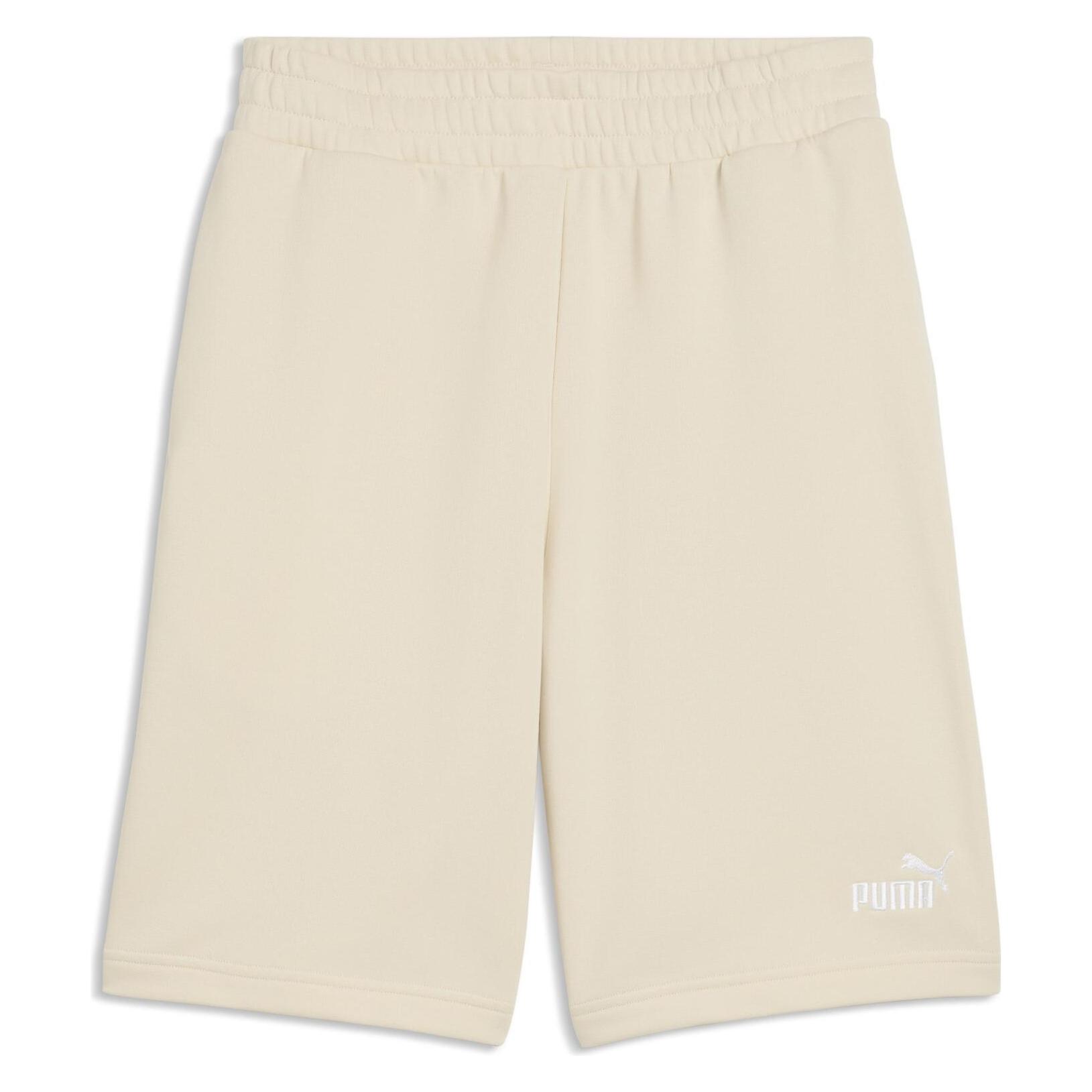 Puma, Herren, Shorts, Ess No. 1 Logo Shorts 10" (s), Weiss, (M)