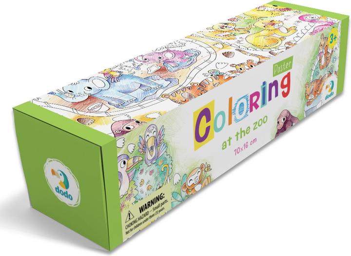 Actual product image Dodo Colouring posters in the zoo