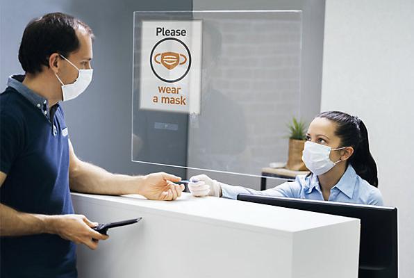 Produktbild Durable Ausweistasche (B x H) 236 mm 323 5 St./Pack. 1 Set