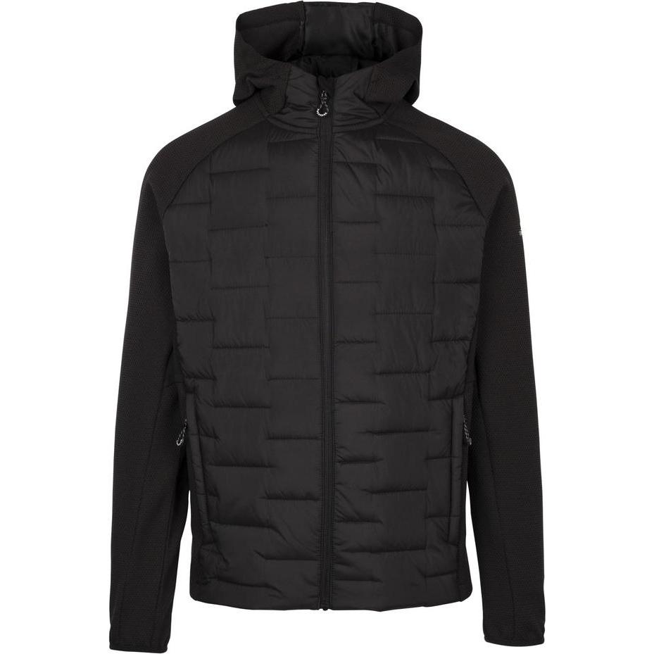 Trespass, Uomini, Giacca, HEBER Herren Hybridjacke (M), Nero, M