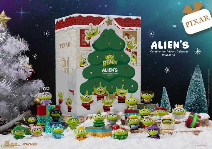 Produktbild Beast Kingdom Toy Story Mini Egg Attack Adventskalender Alien's celebration