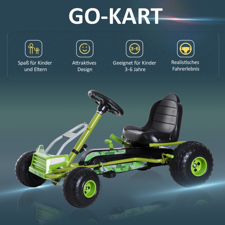 Actual product image Homcom Pedal car