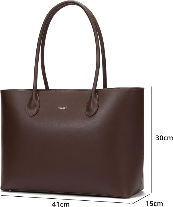 Productafbeelding Carlheim Olivia Echt Leren Handtas mit Wasserdichter Funktion und Zeitlosem Design