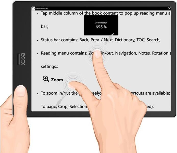 Produktbild Onyx Boox Note Pro (10.30", 64 GB, Grau, Schwarz)