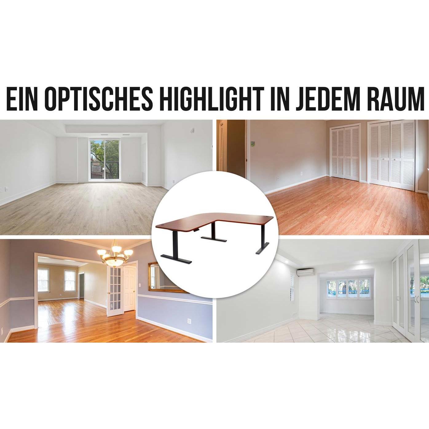 Thumbnail - MCW, Schreibtisch, D40-84 (121 x 177.5 x 177.5 cm)