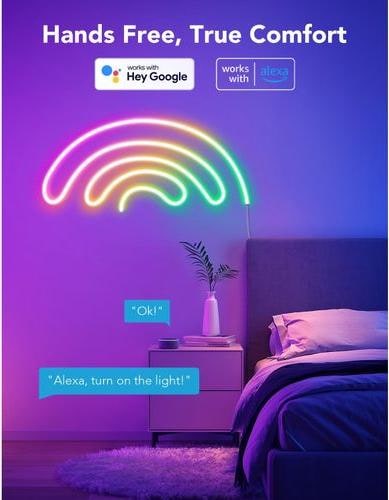 Immagine prodotto Govee Neon (Bianco, 500 cm, Interno, Esterno)
