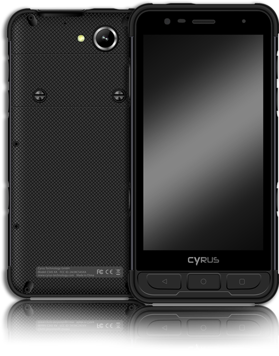 Produktbild Cyrus CS45 XA (64 GB, Black, 5", Hybrid Dual SIM, 20 Mpx, 4G)