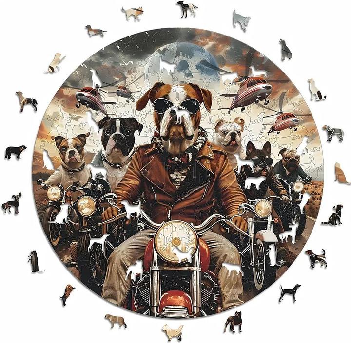 Immagine prodotto Iconic Motorcyclist Dogs (600 pezzi)
