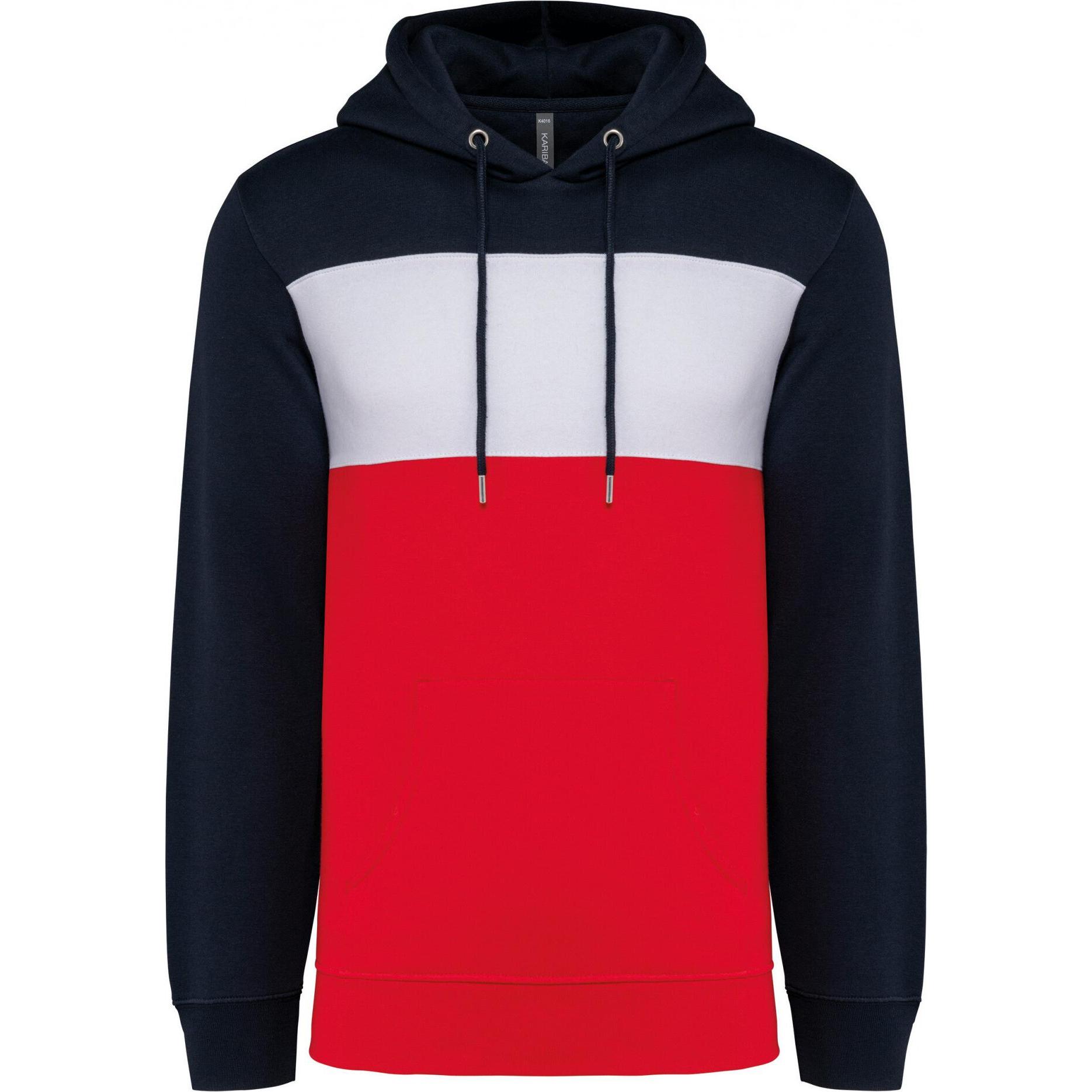 Kariban, Pullover, Hoodie, Mehrfarbig, (M)