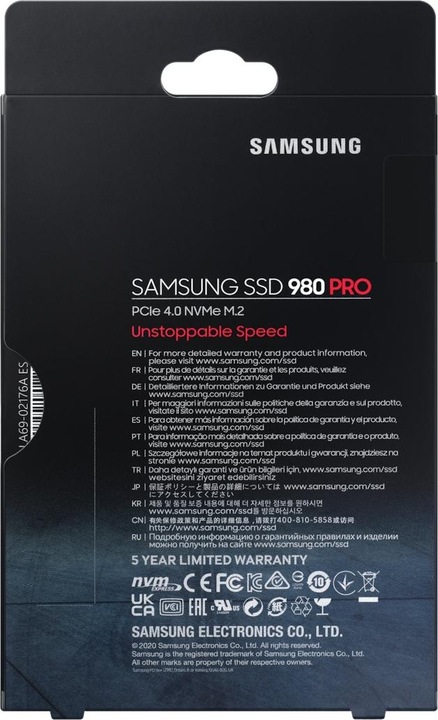 Actual product image Samsung 980 Pro (1000 GB, M.2 2280)