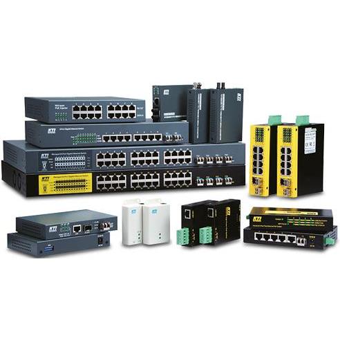 Thumbnail - KTI Networks Medienkonverter (5 Ports), Netzwerk Switch
