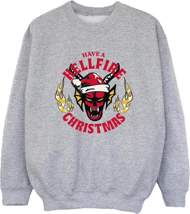 Image du produit Netflix - Sweat STRANGER THINGS HELLFIRE CHRISTMAS - Garçon (140, 146)