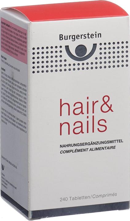 Burgerstein Hair & Nails (240 Stück, Tabletten, 300 g)