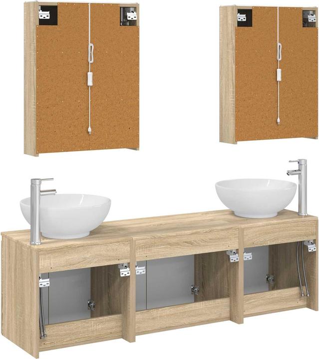 Produktbild vidaXL Badezimmerschrank-Set