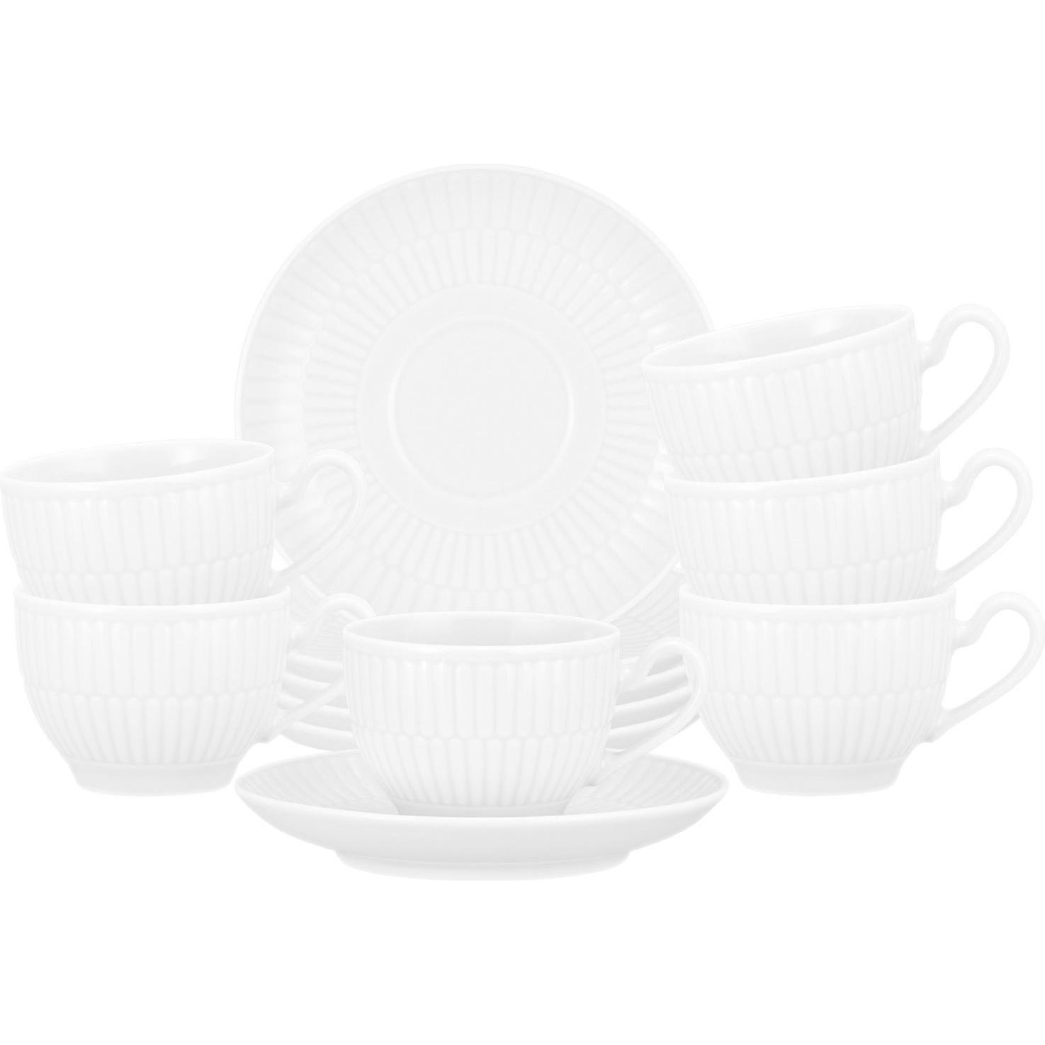 Seltmann, Tasse, Amina Espressotassen mit Untertassen (100 ml, 6 x)