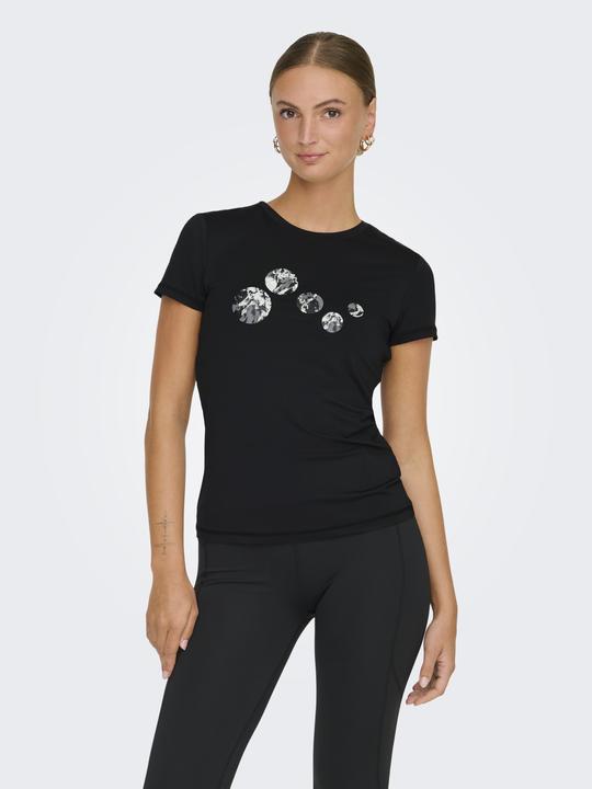 Produktbild Only Play Normal geschnitten Rundhals T-Shirt T-shirt (M)